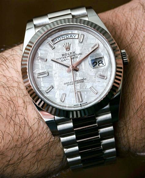 rolex president oro bianco|rolex day date white gold.